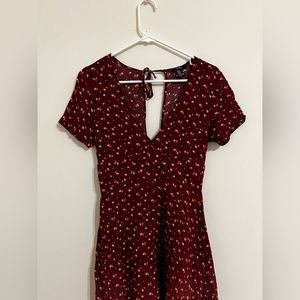 Burgundy Summer Dress